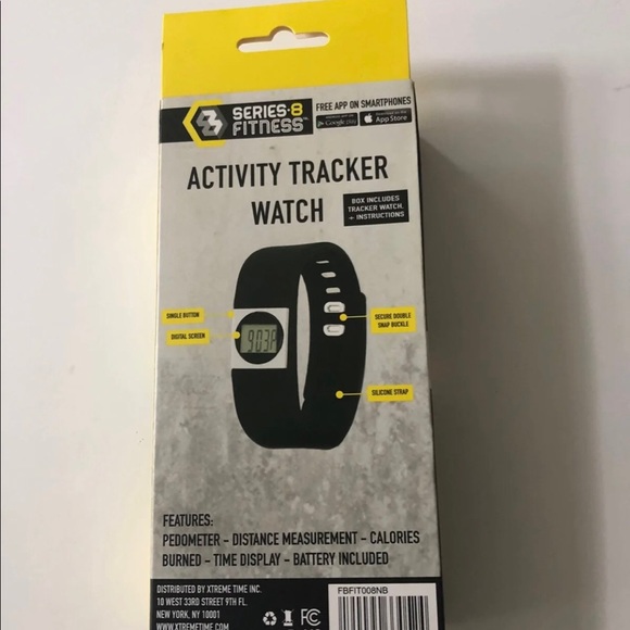 🆕 Series-8 BLACK Fitness Tracker - Picture 3 of 3